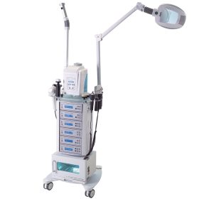   Alveola Modular kezelőgép állvány gőzölővel, nagyítós lámpával AE503021S