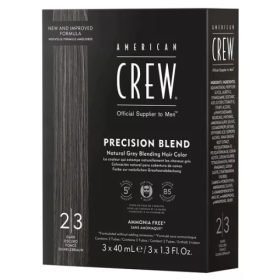 AMERICAN CREW PRECISION BLEND HAJFESTÉK 3*40ml Dark 2/3