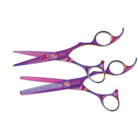 Olivia Garden olló SZETT Silkcut Pink 5.75+6.35