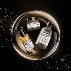   L'Oréal Professionnel Absolut Repair Molecular TRIO – Szampon 300 ml + Maska 250 ml + Dwufazowy