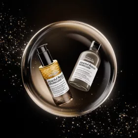   L'Oréal Professionnel Absolut Repair Molecular DUO – Szampon 300 ml + Dwufazowy Olejek 90 ml